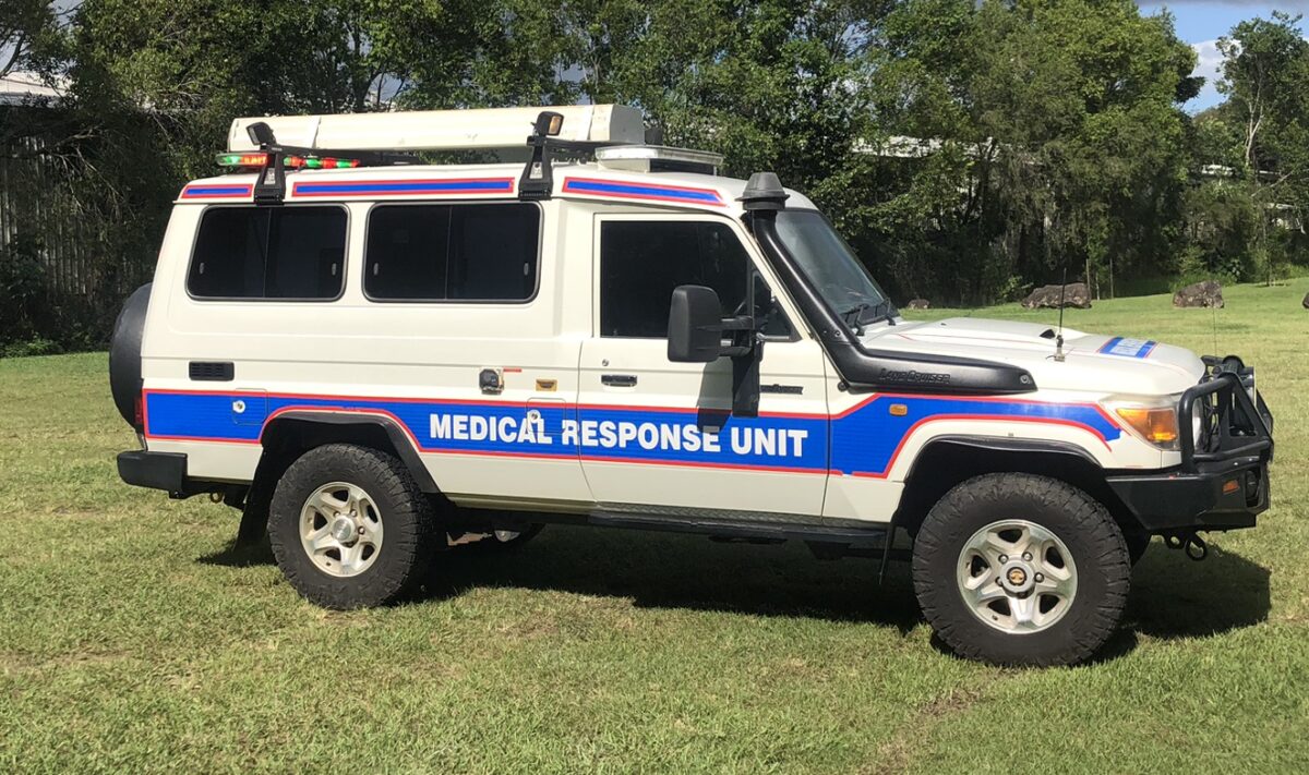 2010 TOYOTA LANDCRUISER TROOPCARRIER AMBULANCE (SOLD)