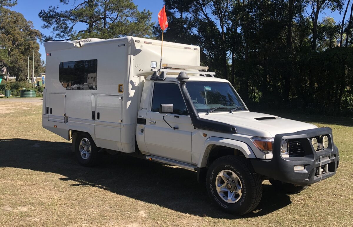 2011 Toyota Landcruiser GXL Cab chassis ETT build ambulance (SOLD)
